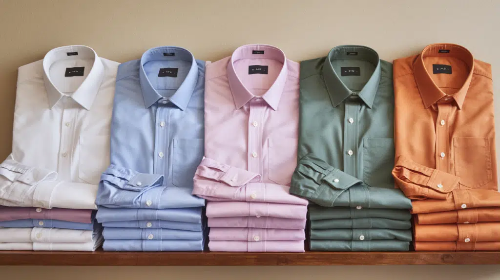 men's spread collar shirts