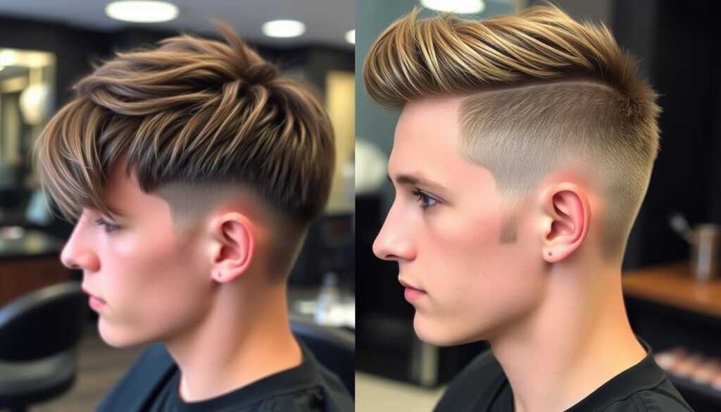 Stylish modern pixie cuts for men with thin hair